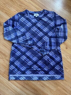 d&co Plaid Long Sleeve Top 🔅 XSP